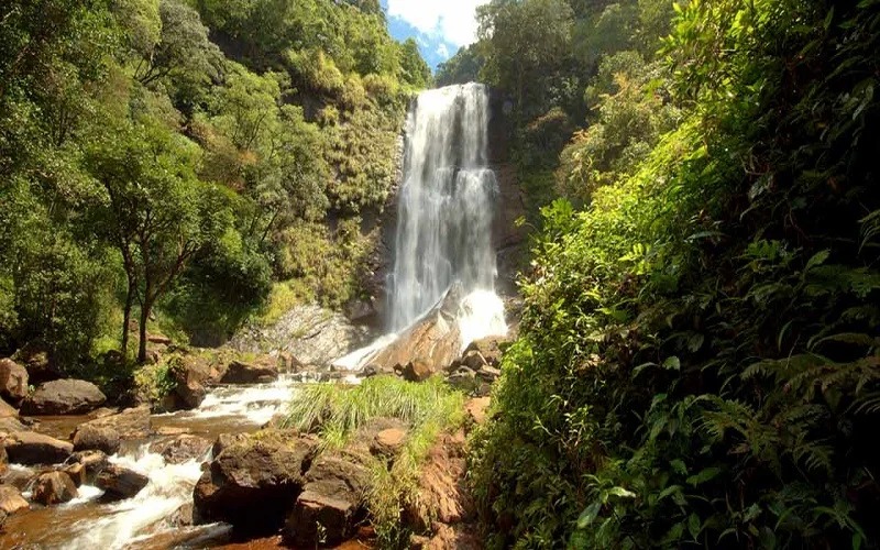 Hebbe Falls near Chikmagalur